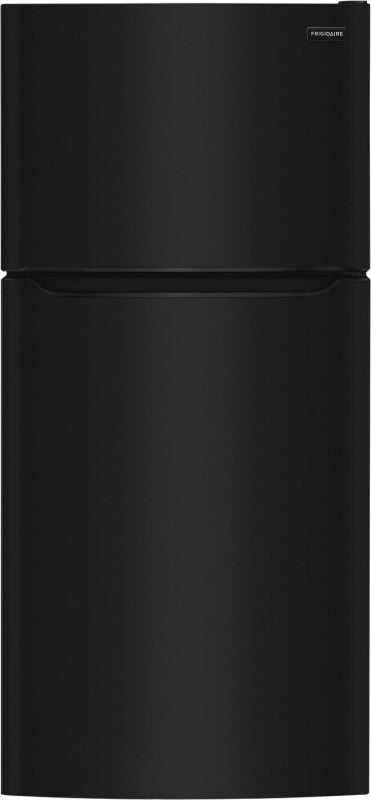 Garage Ready Top Freezer Refrigerator black