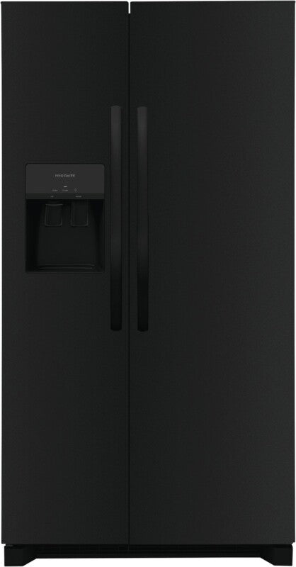 Side-by-Side Refrigerator black