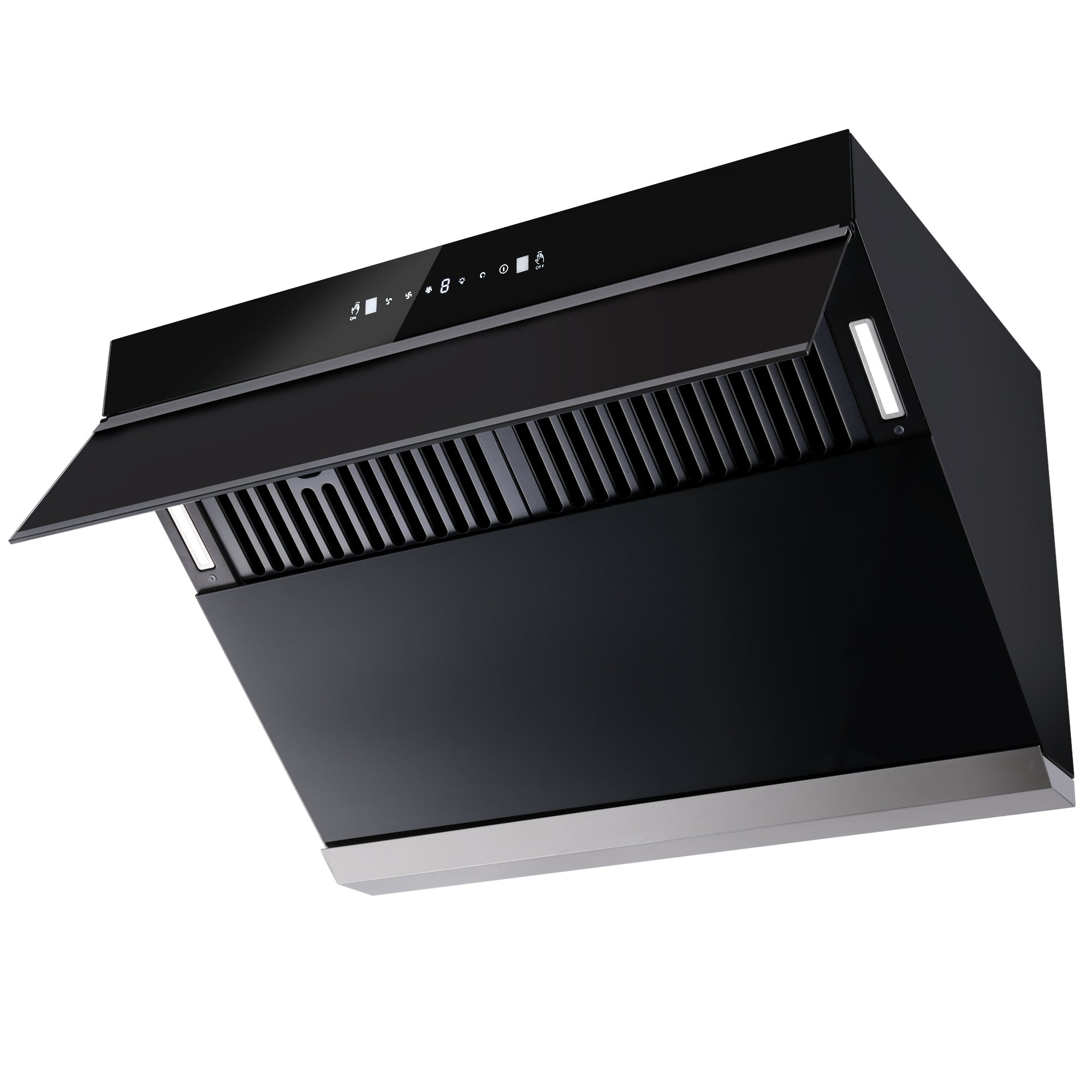 30-Inch Auto-Cleaning Range Hood installed