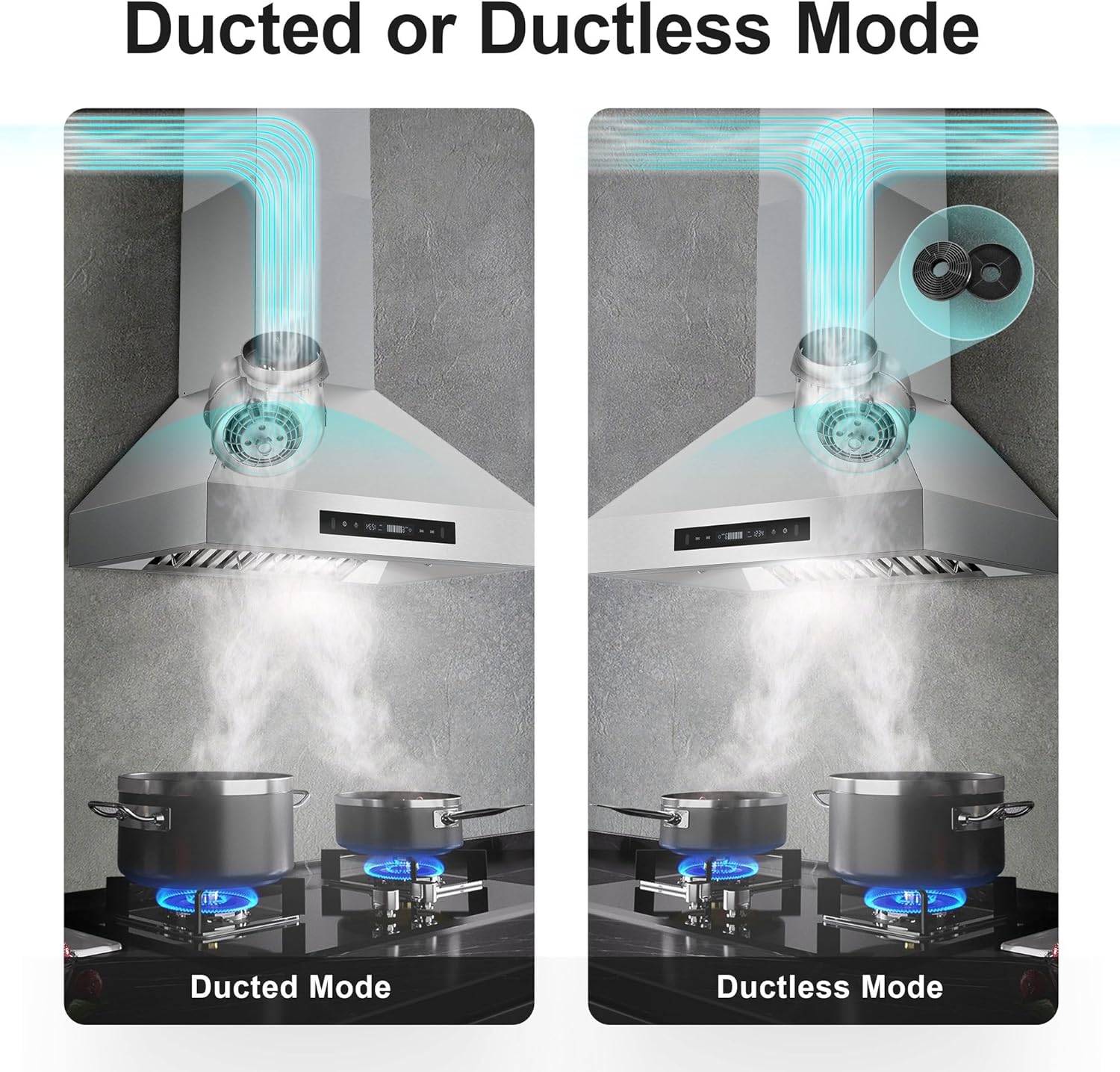 Range Hood control panel